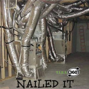 Installing ductwork in old house