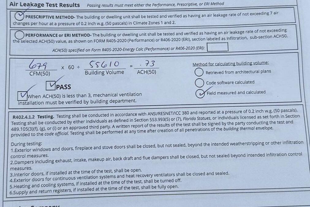 Why is Envelope Leakage Testing Important for Home Builders?