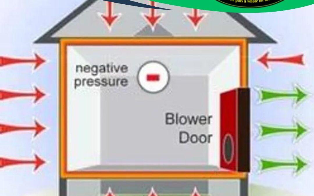 blower door test
